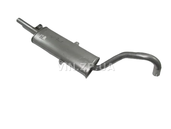 Глушитель ВАЗ 2101, 2103, 2105, 2106, 2107 POLMO задний, алюминизированный