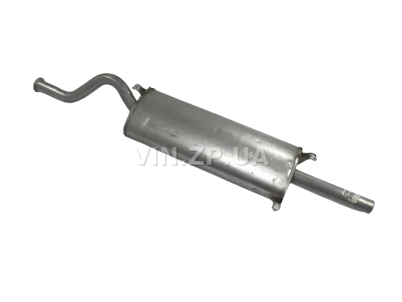 Глушитель ВАЗ 2108, 2109 POLMO задний, алюминизированный 5