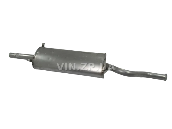 Глушитель ВАЗ 2108, 2109 POLMO задний, алюминизированный 1