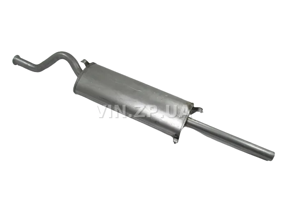 Глушитель ВАЗ 21099 POLMO задний, алюминзированный 1