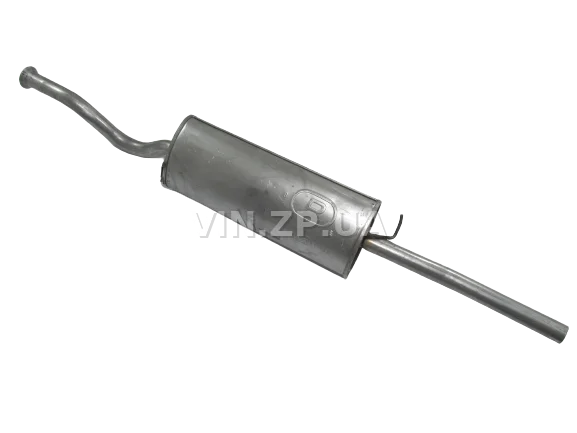 Глушитель ВАЗ 2110 POLMO задний, алюминизированный 3