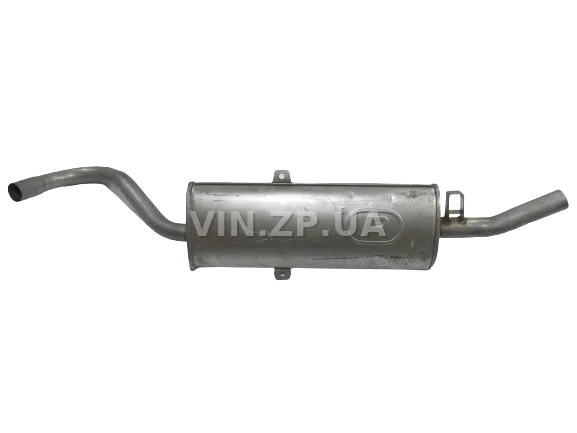Глушитель ВАЗ 2104 POLMO задний, алюминизированный