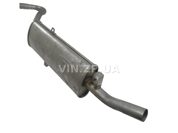 Глушитель ВАЗ 2104 POLMO задний, алюминизированный 3