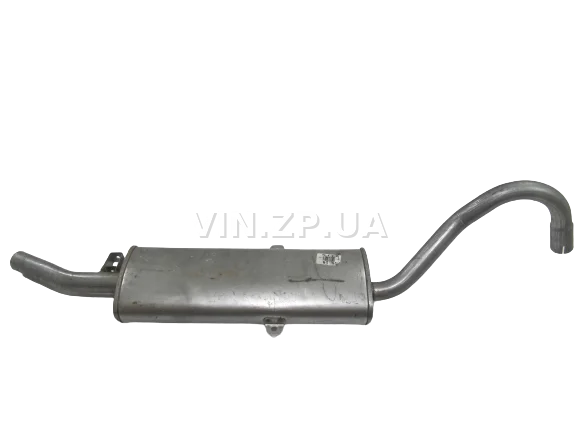 Глушитель ВАЗ 2104 POLMO задний, алюминизированный 5