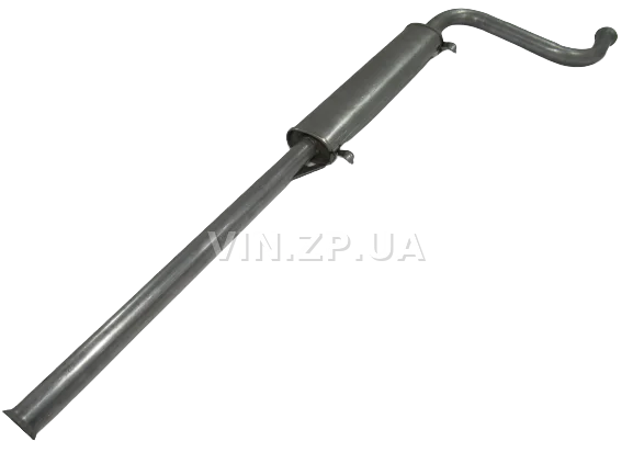 Резонатор ВАЗ 2108, 2109, 21099 POLMO карбюратор, алюминизированный 3