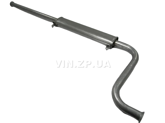 Резонатор ВАЗ 2108, 2109, 21099 POLMO карбюратор, алюминизированный 4