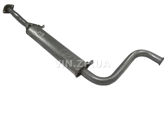 Резонатор ВАЗ 21082, 2109і, 21099і, 2113, 2114, 2115 POLMO под катализатор, труба 370мм, алюминизированный