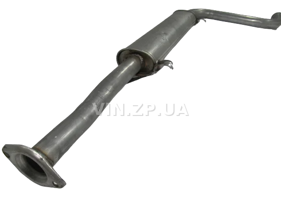 Резонатор ВАЗ 21082, 2109і, 21099і, 2113, 2114, 2115 POLMO под катализатор, труба 370мм, алюминизированный 4