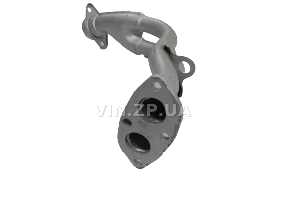 Труба приемная Таврия 1102, 1103, 1105 ВСК литое полушарие на стыке, без отверстия под датчик 4