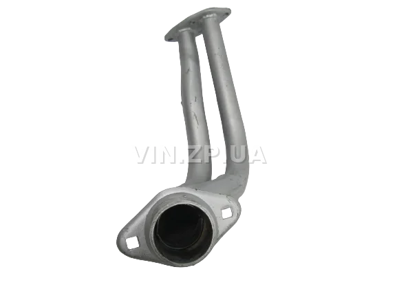 Труба приемная Таврия 1102, 1103, 1105 ВСК литое полушарие на стыке, без отверстия под датчик 5