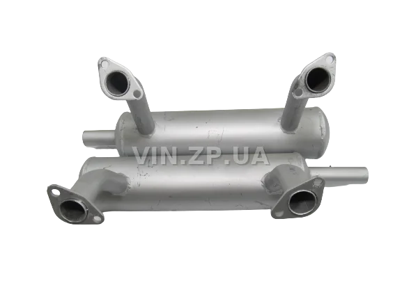 Глушитель ЗАЗ 968М (40л/с) ВИДЕКС комплект 2шт 3