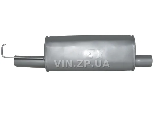 Резонатор ГАЗ 2705  Газель,Соболь, 402, 406-двиг, короткий ТЕКС двойная прокатка швов 2