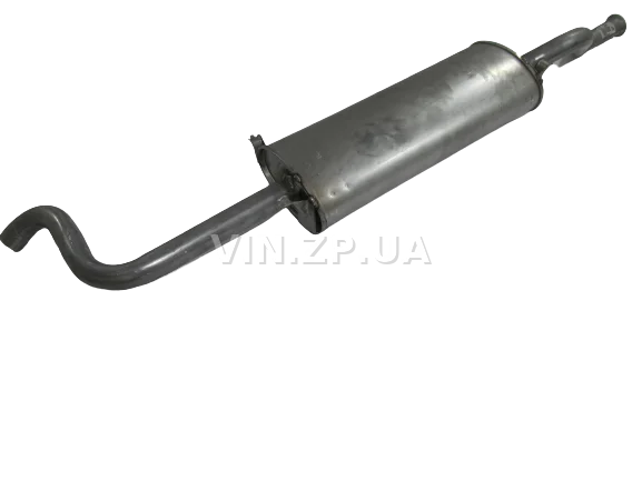 Глушитель ВАЗ 2115 POLMO задний, алюминизированный 3