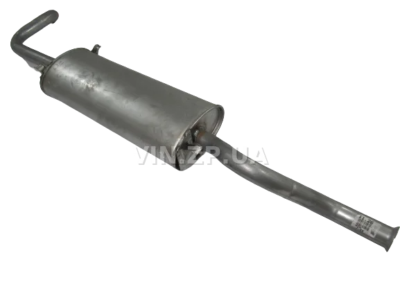 Глушитель ВАЗ 2115 POLMO задний, алюминизированный 4