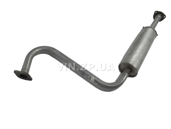 Резонатор POLMO Ланос Сенс под фланец алюминизированный 96182255 3