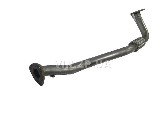 Труба приемная Ланос 1.5, Сенс 1.5, седан, хетчбэк POLMO с гофрой, алюминизированная OEM 96352212 4