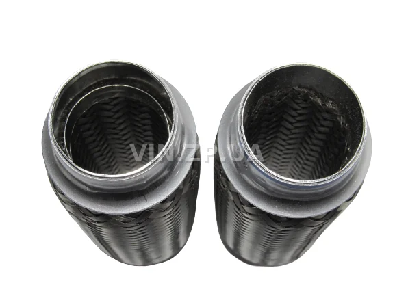 Гофра глушителя и приемной трубы 45 х 200 RIBUCO 3-х слойная 2