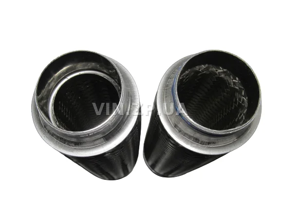 Гофра глушителя и приемной трубы 55 х 280 RIBUCO 3-х слойная 2