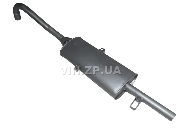 Глушитель ВАЗ 2101, 2103, 2105, 2106, 2107 ТЕКС  задний, с кронштейном для усиления трубы 2
