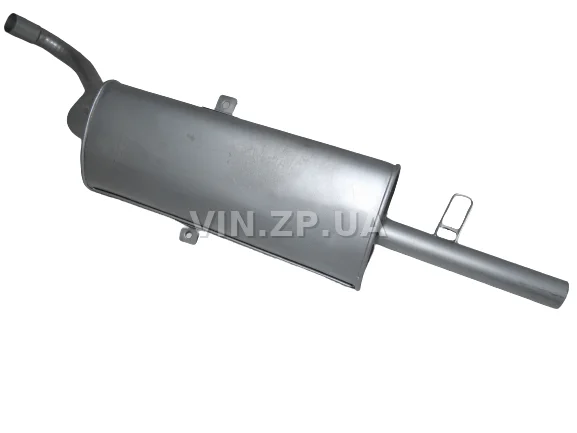 Глушитель ВАЗ 2101, 2103, 2105, 2106, 2107 ТЕКС  задний, с кронштейном для усиления трубы 3