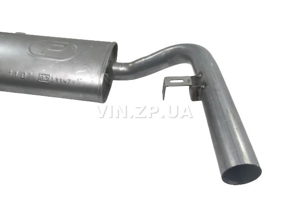 Глушитель ВАЗ 2121 Нива POLMO задний, алюминизированный 2