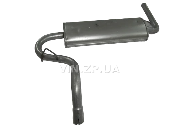 Глушитель ВАЗ 21213 Тайга, 21214, 2131 POLMO задний, алюминизированный 3
