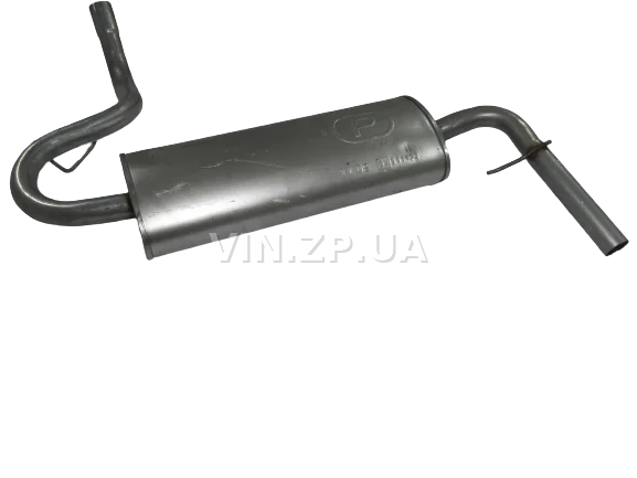 Глушитель ВАЗ 21213 Тайга, 21214, 2131 POLMO задний, алюминизированный