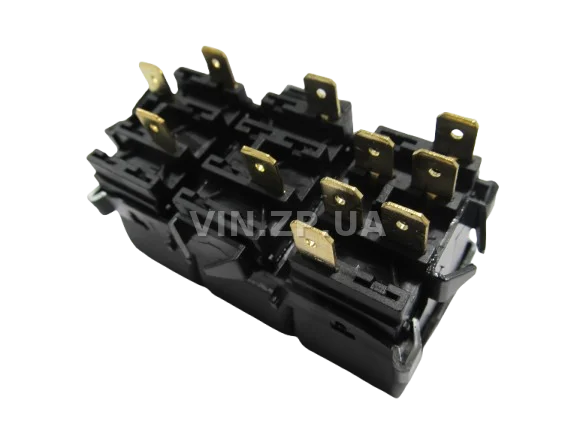 Выключатель габаритов света дворников ВАЗ 2101, 2102, 2103, 2106 SKADI блок кнопок на 3 клавиши 2