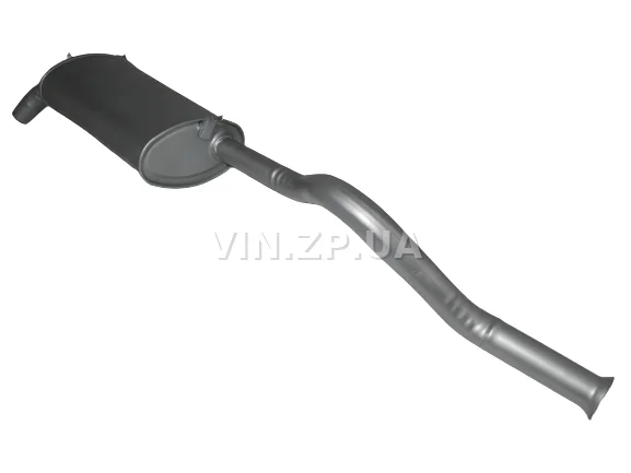 Глушитель ИЖ 2717 ОДА бачок L-410мм ТЕКС задний, двойная прокатка швов 2