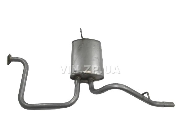 Глушитель POLMO Матиз Чери QQ 0.8 алюминизированный 96564101 3