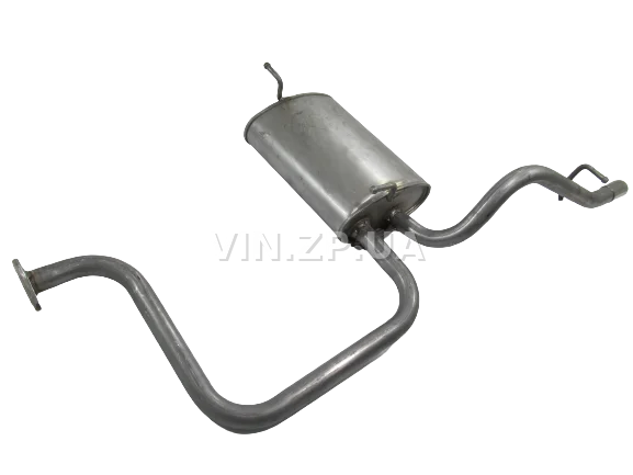 Глушитель POLMO Матиз Чери QQ 0.8 алюминизированный 96564101 5