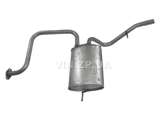 Глушитель POLMO Матиз Чери QQ 0.8 алюминизированный 96564101