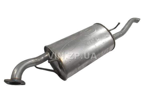 Глушитель POLMO Авео Т200 Т250 седан алюминизированный 96536936 4