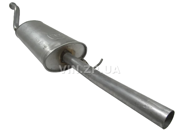 Глушитель ВАЗ 2111, 2110 после 2007г, 2170 POLMO задний, алюмнизированный 4