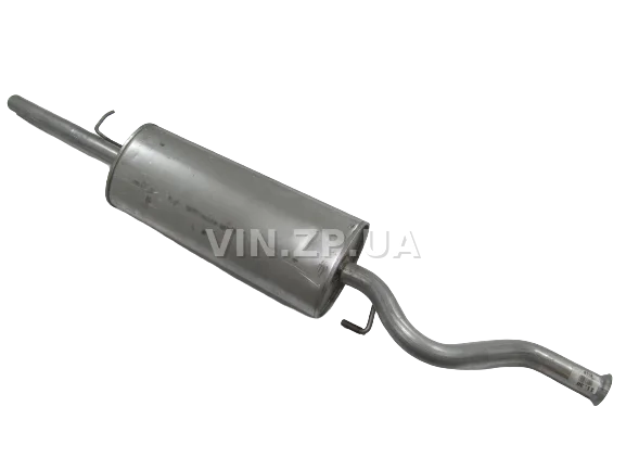 Глушитель ВАЗ 2111, 2110 после 2007г, 2170 POLMO задний, алюмнизированный