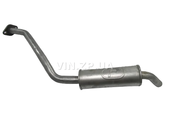 Резонатор ВАЗ 21073, 2106і, 2104і, 2105і, 2107і POLMO под катализатор, инжекторные двигатели, алюминизированный