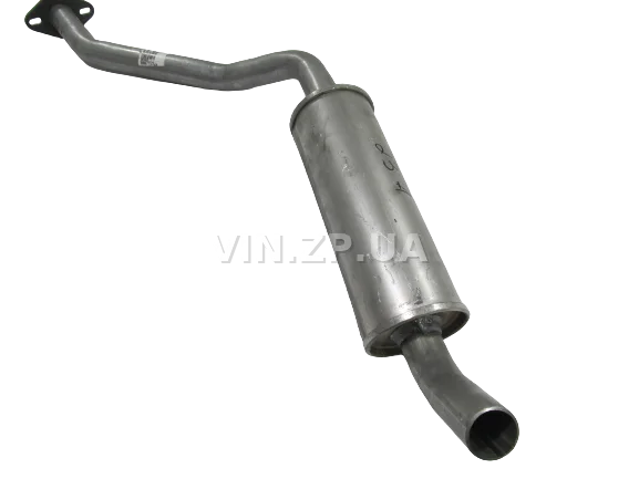 Резонатор ВАЗ 21073, 2106і, 2104і, 2105і, 2107і POLMO под катализатор, инжекторные двигатели, алюминизированный 3