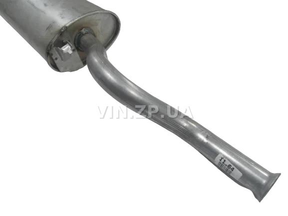 Глушитель ВАЗ 2114, 2113 POLMO задний, алюминизированный 3
