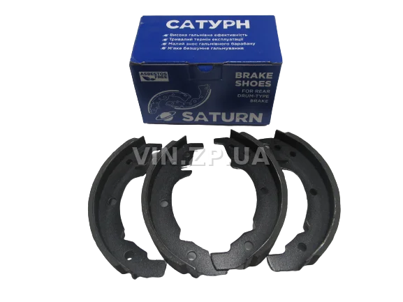 Колодки тормозные задние САТУРН Таврия 1102, Славута 1103, Дана 1105, комплект 4шт