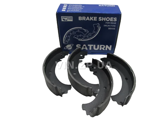 Колодки тормозные задние САТУРН ВАЗ 2101, 2102, 2104, 2105, 2107, 2121, 21213, 21214, 2131, 2123, комплект 4шт