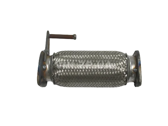 Гофра приемной трубы с фланцами Ланос 1.4, Сенс 1.4 ВСК 3-х слойная OEM TF698P-1203100