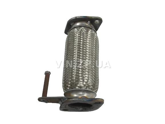 Гофра приемной трубы с фланцами Ланос 1.4, Сенс 1.4 ВСК 3-х слойная OEM TF698P-1203100 3