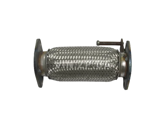 Гофра приемной трубы с фланцами Ланос 1.4, Сенс 1.4 ВСК 3-х слойная OEM TF698P-1203100 4