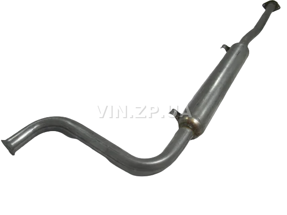 Резонатор ВАЗ 2110, 2111, 2112, 8-клап. без катализатора, Евро 1 POLMO труба 680 мм, алюминизированный