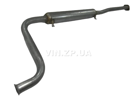 Резонатор ВАЗ 2110, 2111, 2112, 8-клап. без катализатора, Евро 1 POLMO труба 680 мм, алюминизированный 3