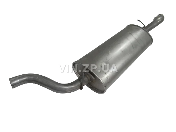 Глушитель ВАЗ 1118, 1117 Калина, седан и универсал POLMO задний, алюминизированный 4