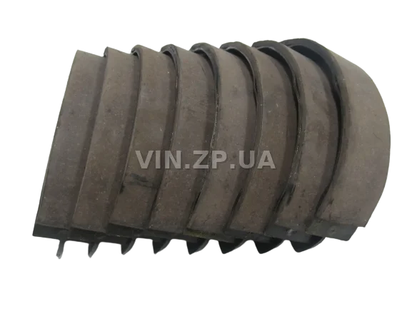 Колодки тормозные задние САТУРН ЗАЗ 966, 968 М, Запорожец, комплект 8шт без упаковки