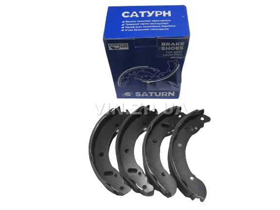 Колодки тормозные задние САТУРН Газель, Соболь, ГАЗ 3302, 2705, 2217, 3221, комплект 4шт