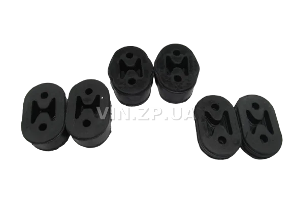 Подушка глушителя Ланос, Сенс AWEL полный комплект 6шт. резина