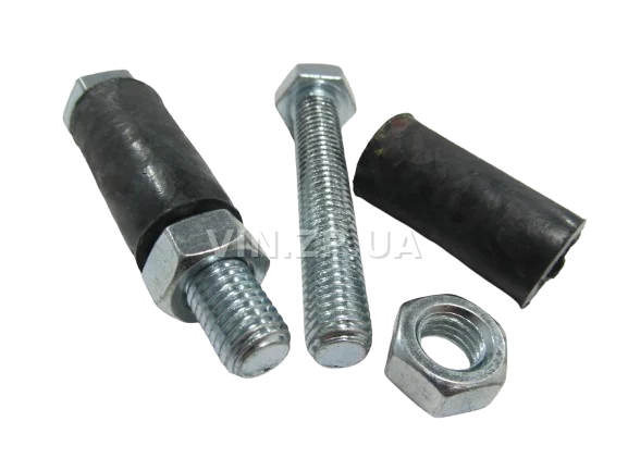 Проставка удлинитель амортизатора Таврия 1102, Славута 1103 задний АВТОЗАЗДЕТАЛЬ 80 мм, к-кт 2шт 3